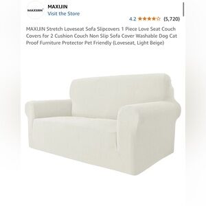 Maxijin Stretch Loveseat Sofa Slipcover